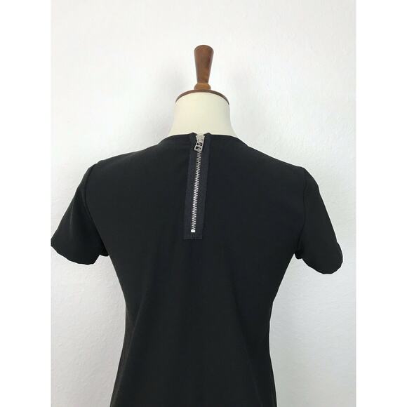 Madewell Zip Back Side Slits A-Line Shift Dress - Picture 10 of 10